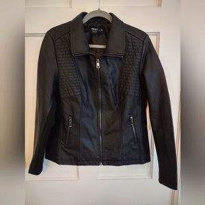 Women's faux leather jacket